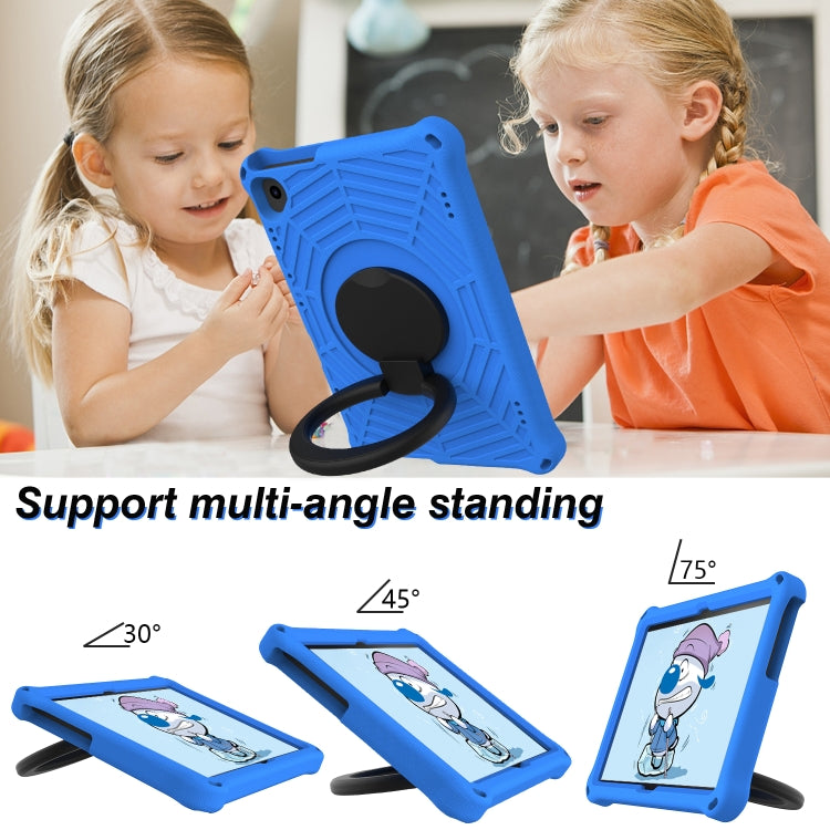 For Huawei MediaPad T5 Spider King Silicone Protective Tablet Case(Blue) - Huawei by PMC TechLife | Online Shopping South Africa | PMC TechLife | Buy Now Pay Later Mobicred