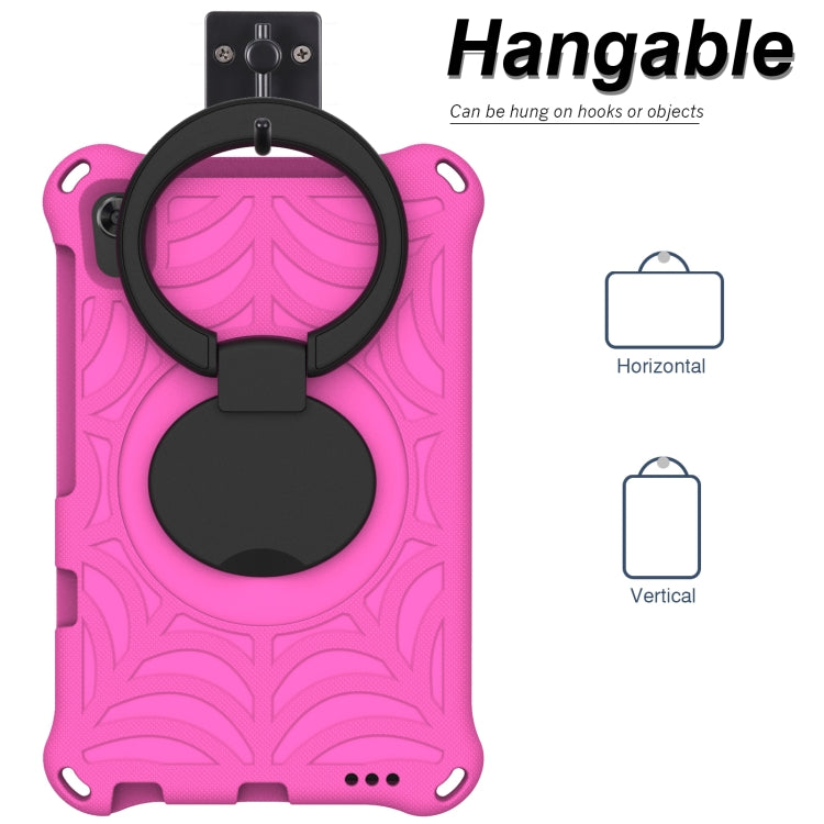 For Huawei MediaPad M5 Lite 8 Spider King Silicone Protective Tablet Case(Rose Red) - Huawei by PMC TechLife | Online Shopping South Africa | PMC TechLife | Buy Now Pay Later Mobicred