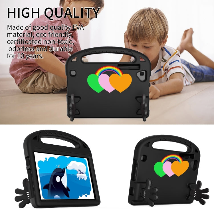 For Lenovo Tab M8 4th Gen Love Small Palm Holder EVA Tablet Case(Black) - Lenovo by PMC TechLife | Online Shopping South Africa | PMC TechLife | Buy Now Pay Later Mobicred