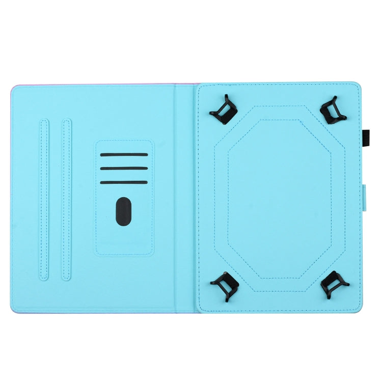 For 10 inch Coloured Drawing Stitching Leather Tablet Case(Rabbit) - 10 - 11 inch by PMC TechLife | Online Shopping South Africa | PMC TechLife | Buy Now Pay Later Mobicred
