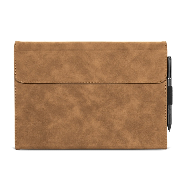 For Microsoft Surface Pro 8 Sheepskin All-Inclusive Shockproof Protective Case(Brown) - free shipping - PMC TechLife - Order now!