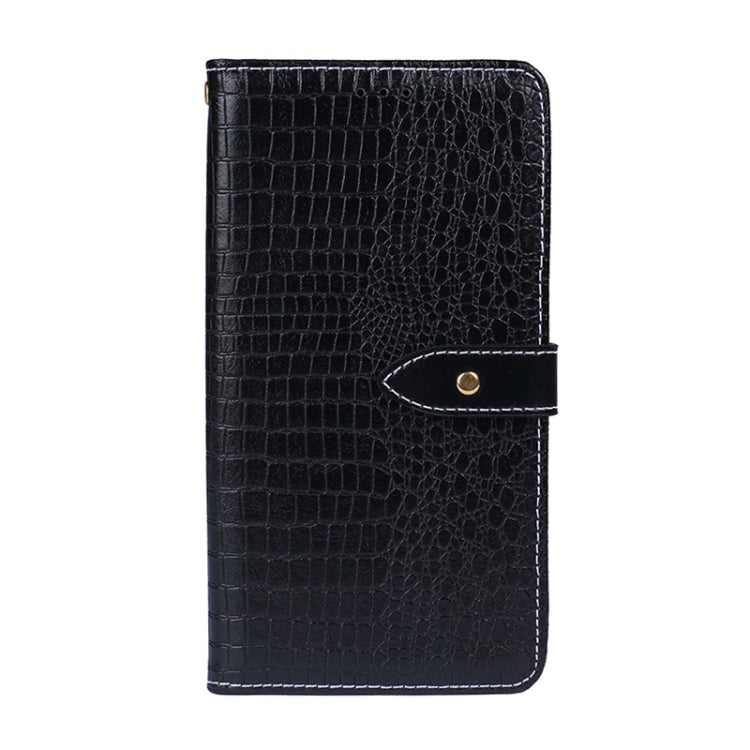 For Sharp Aquos Sense3 Lite idewei Crocodile Texture Horizontal Flip Leather Case with Holder & Card Slots & Wallet(Black) - More Brand by idewei | Online Shopping South Africa | PMC Jewellery | Buy Now Pay Later Mobicred