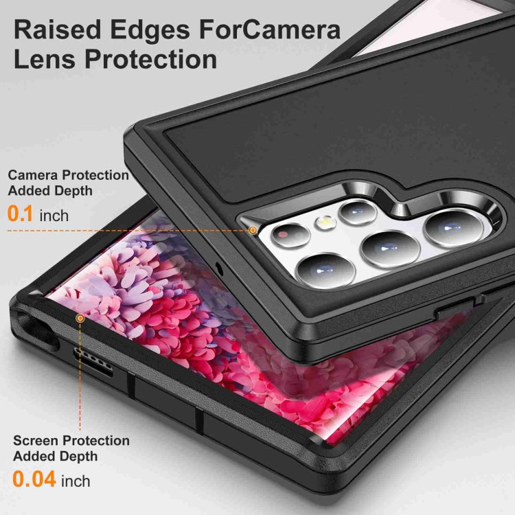 For Samsung Galaxy S23 Ultra 5G Life Waterproof Rugged Phone Case(Black) - Galaxy S23 Ultra 5G Cases by PMC TechLife | Online Shopping South Africa | PMC TechLife