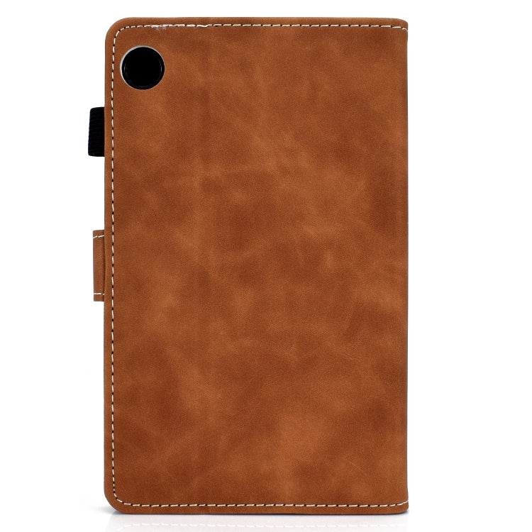 For Huawei MatePad 10.4 2022 Cowhide Texture Leather Tablet Case(Brown) - Huawei by PMC TechLife | Online Shopping South Africa | PMC TechLife