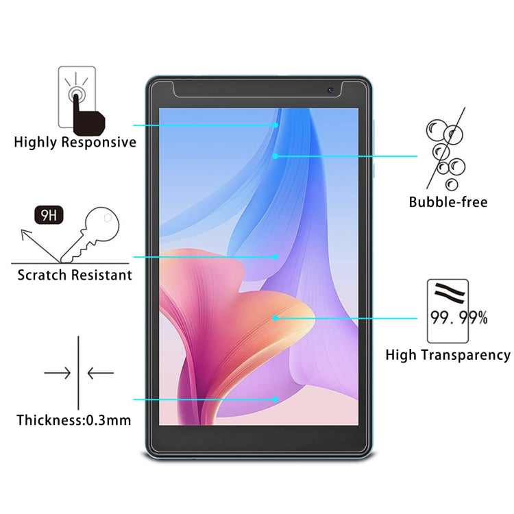 For Blackview Tab 5 9H 2.5D Explosion-proof Tempered Tablet Glass Film - Others by PMC Jewellery | Online Shopping South Africa | PMC Jewellery