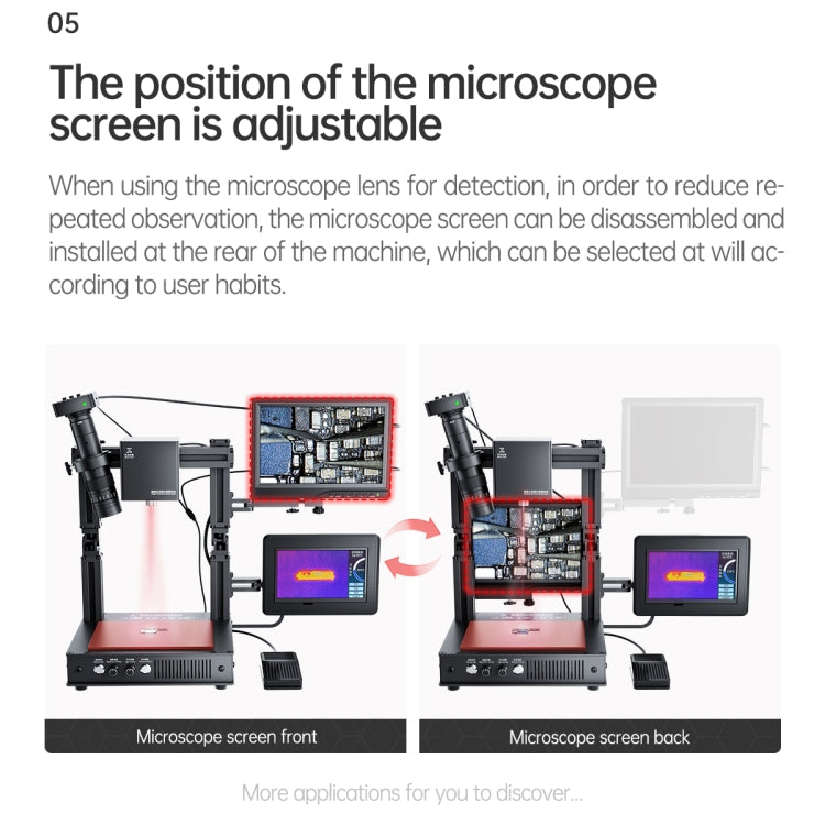 Mega-idea Intelligent Infrared Laser Desoldering Machine, Model:Without Microscope Set(EU Plug) - Separation Equipment by QIANLI | Online Shopping South Africa | PMC Jewellery | Buy Now Pay Later Mobicred