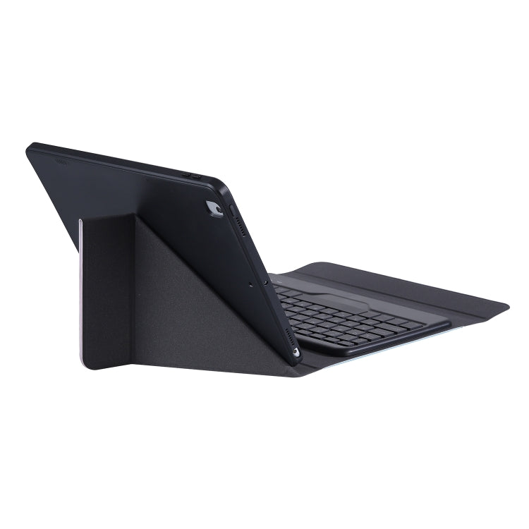 For iPad 2025 / 2022 B10 Triangle Holder Tablet Bluetooth Keyboard Leather Case(Dark Green) - free shipping - PMC TechLife - Order now!