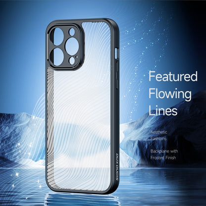 For iPhone 13 Pro DUX DUCIS Aimo Series  Frosted Feel Phone Case(Black) - iPhone 13 Pro Cases by DUX DUCIS | Online Shopping South Africa | PMC Jewellery | Buy Now Pay Later Mobicred