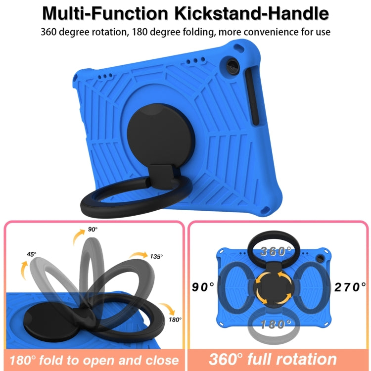 For Lenovo Tab M10 3rd Gen Spider King Silicone Protective Tablet Case(Blue) - Lenovo by PMC TechLife | Online Shopping South Africa | PMC TechLife | Buy Now Pay Later Mobicred
