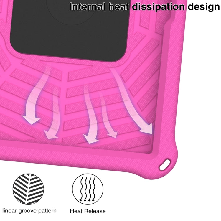 For Lenovo Tab M10 3rd Gen Spider King Silicone Protective Tablet Case(Rose Red) - Lenovo by PMC TechLife | Online Shopping South Africa | PMC TechLife | Buy Now Pay Later Mobicred