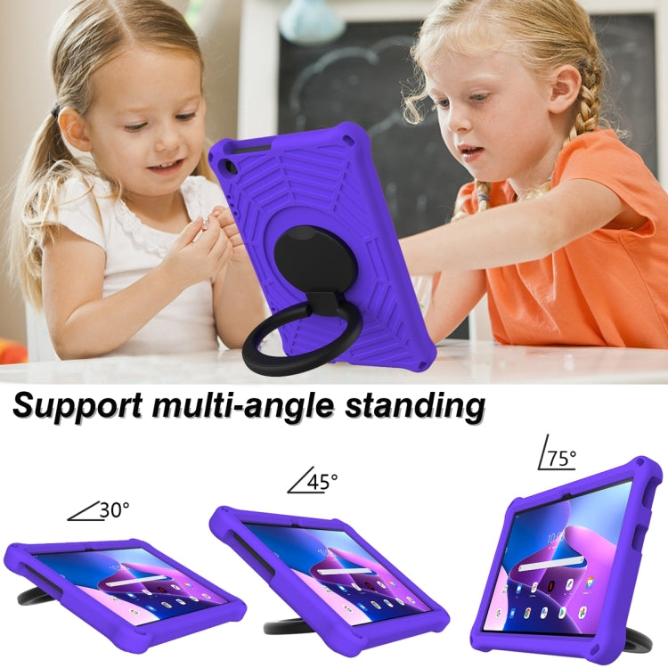 For Lenovo Tab M10 3rd Gen Spider King Silicone Protective Tablet Case(Purple) - Lenovo by PMC TechLife | Online Shopping South Africa | PMC TechLife | Buy Now Pay Later Mobicred