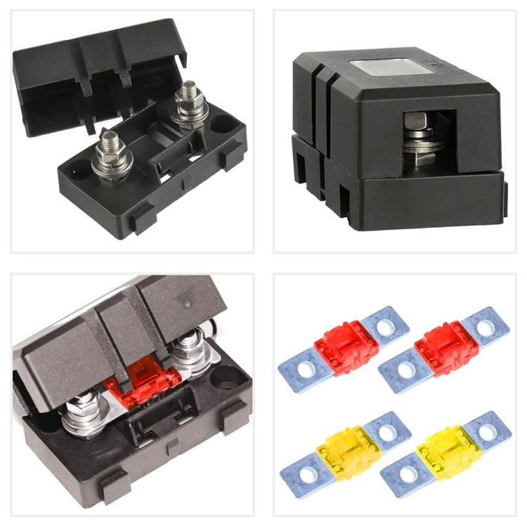 4 in 1 ANS-H Car Fuse Holder Fuse Box, Current:100A - Fuse by PMC TechLife | Online Shopping South Africa | PMC TechLife | Buy Now Pay Later Mobicred