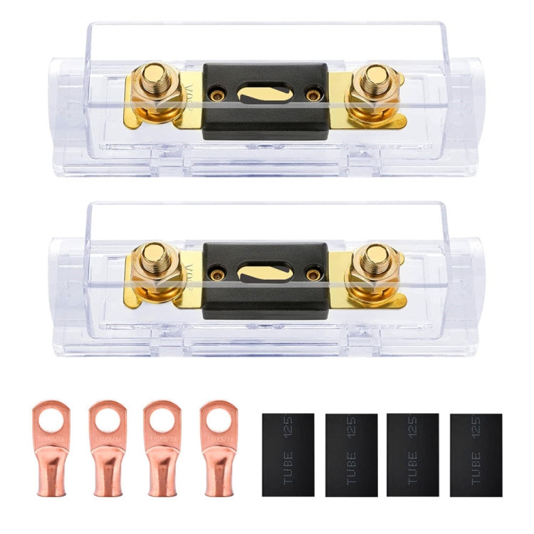 2 in 1 ANL Car Fuse Holder Electrical Protection Insulating Cover, Current:400A - Fuse by PMC TechLife | Online Shopping South Africa | PMC TechLife | Buy Now Pay Later Mobicred