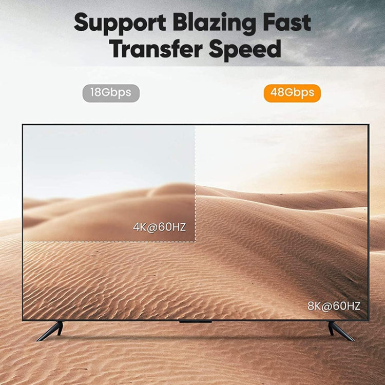 3m HDMI 2.1 Version 8K 60Hz UHD 48Gbps Cable(Grey) - Cable by PMC Jewellery | Online Shopping South Africa | PMC Jewellery | Buy Now Pay Later Mobicred