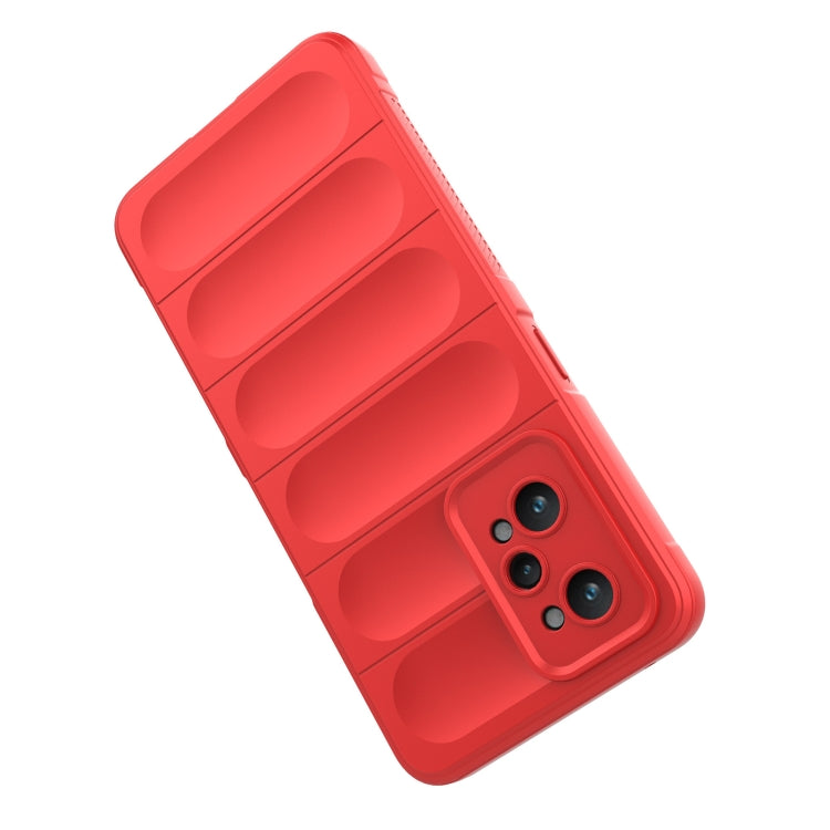 For Realme GT2 Magic Shield TPU + Flannel Phone Case(Grey) - free shipping - PMC TechLife - Order now!