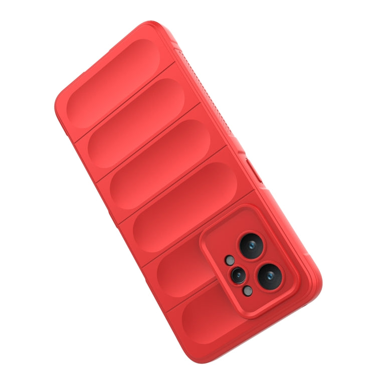 For Realme GT2 Pro Magic Shield TPU + Flannel Phone Case(Wine Red) - Realme Cases by PMC TechLife | Online Shopping South Africa | PMC TechLife | Buy Now Pay Later Mobicred