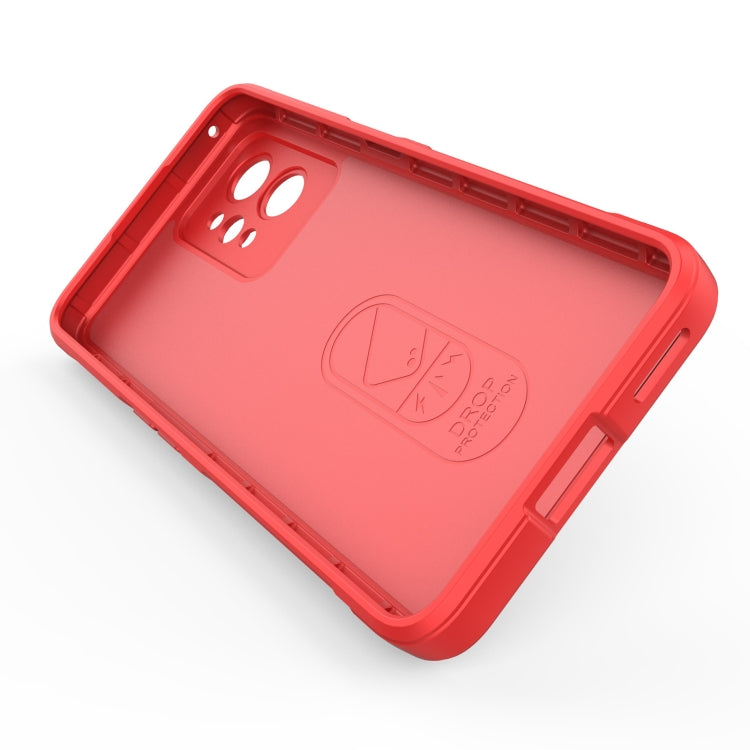 For Realme GT2 Pro Magic Shield TPU + Flannel Phone Case(Wine Red) - Realme Cases by PMC TechLife | Online Shopping South Africa | PMC TechLife | Buy Now Pay Later Mobicred