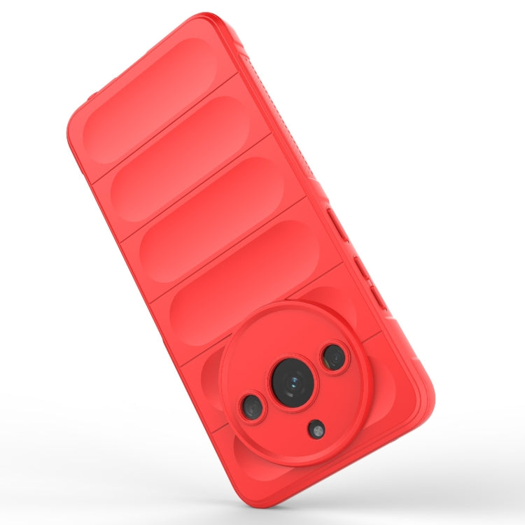 For Realme 11 5G Magic Shield TPU + Flannel Phone Case(Dark Green) - Realme Cases by PMC TechLife | Online Shopping South Africa | PMC TechLife | Buy Now Pay Later Mobicred