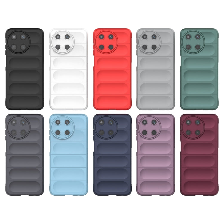 For Realme 11 4G Global Magic Shield TPU + Flannel Phone Case(White) - free shipping - PMC TechLife - Order now!