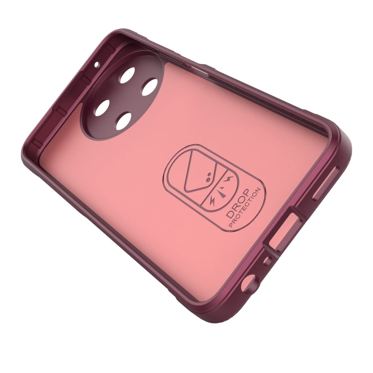 For Realme 11 4G Global Magic Shield TPU + Flannel Phone Case(White) - free shipping - PMC TechLife - Order now!