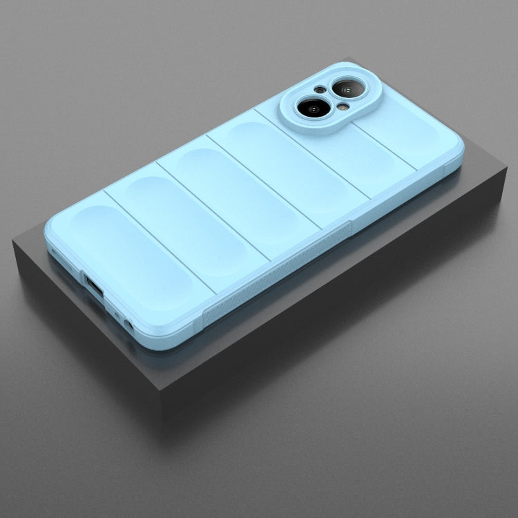 For Realme C67 4G Global Magic Shield TPU + Flannel Phone Case(Light Blue) - free shipping - PMC TechLife - Order now!