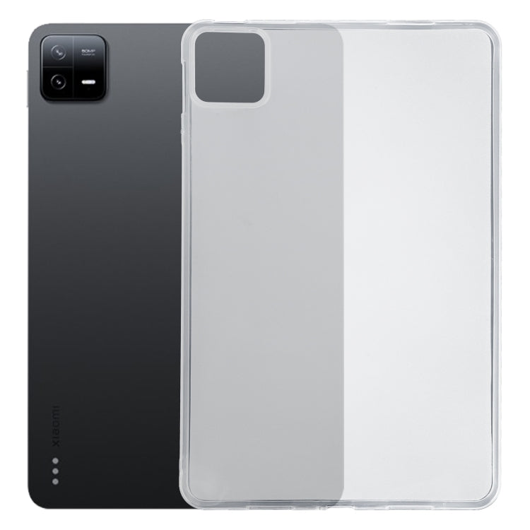 For Xiaomi Pad 6 / Pad 6 Pro TPU Tablet Case (Frosted Clear) - More Tablet Cases by PMC TechLife | Online Shopping South Africa | PMC TechLife
