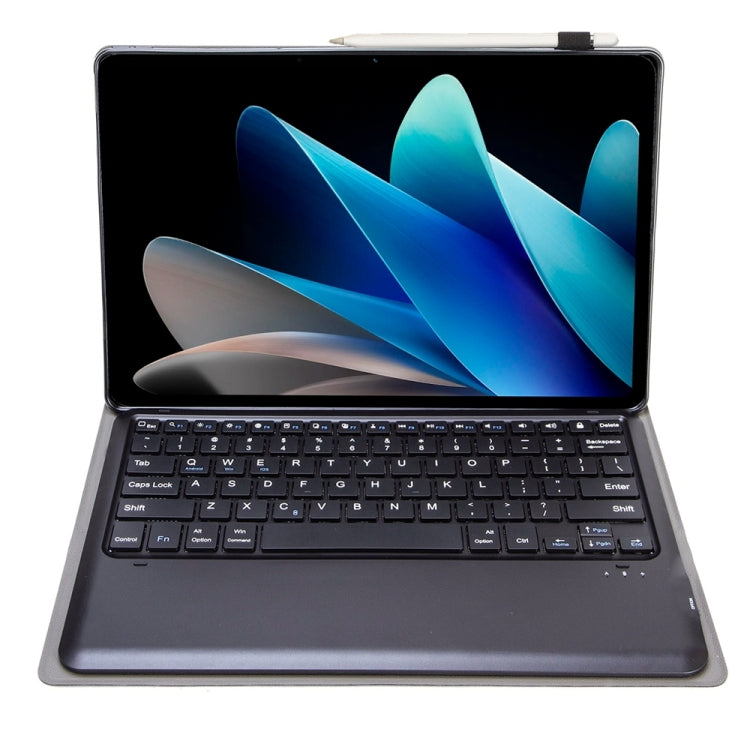 For vivo Pad 2 12.1 inch AV12 Ultra-thin Split Bluetooth Keyboard Leather Tablet Case(Black) - Others Keyboard by PMC TechLife | Online Shopping South Africa | PMC TechLife