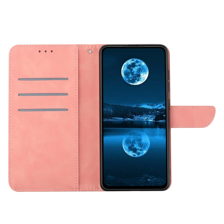 For Motorola Edge 40 Pro 5G Stitching Embossed Leather Phone Case(Pink) - free shipping - PMC TechLife - Order now!