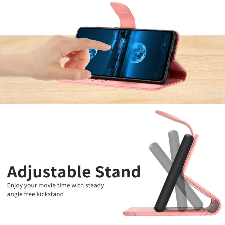 For Motorola Edge 40 Pro 5G Stitching Embossed Leather Phone Case(Pink) - free shipping - PMC TechLife - Order now!