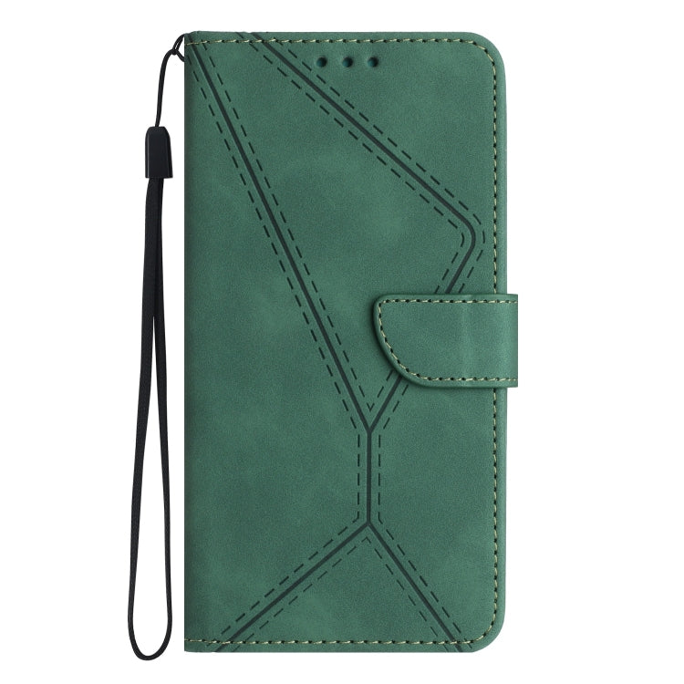 For Motorola Moto G 5G 2023 Stitching Embossed Leather Phone Case(Green) - free shipping - PMC TechLife - Order now!