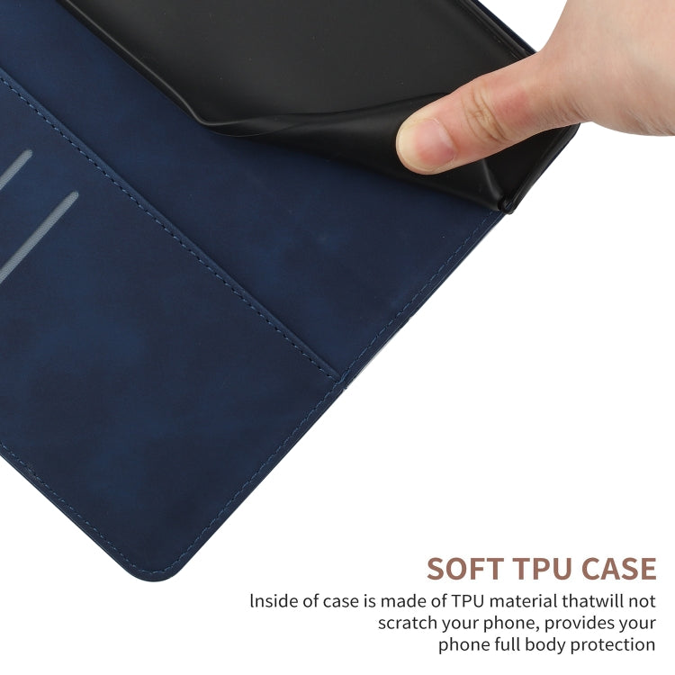 For Motorola Edge 50 5G Stitching Embossed Leather Phone Case(Blue) - free shipping - PMC TechLife - Order now!