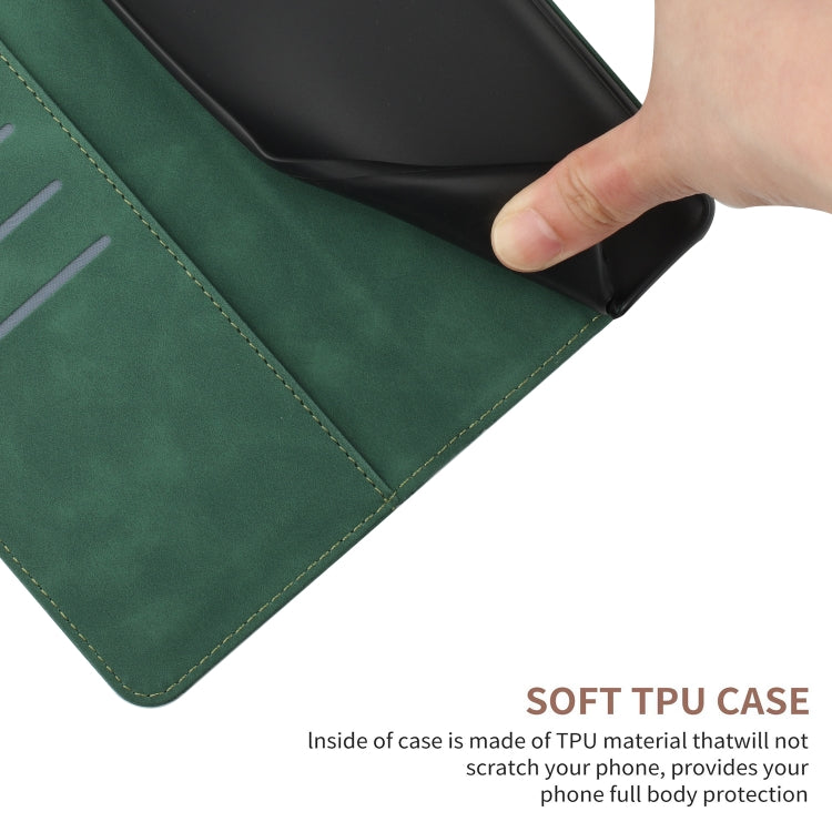 For Motorola Moto G05 Stitching Embossed Leather Phone Case(Green) - free shipping - PMC TechLife - Order now!