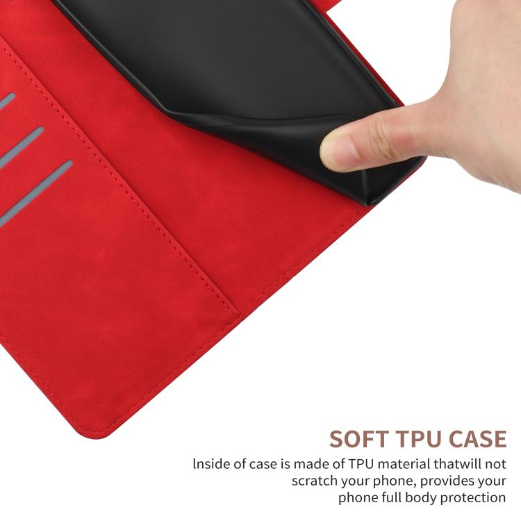 For Motorola Edge 60 5G Stitching Embossed Leather Phone Case(Red) - free shipping - PMC TechLife - Order now!
