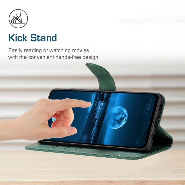 For Motorola Edge 60 5G Stitching Embossed Leather Phone Case(Green) - free shipping - PMC TechLife - Order now!
