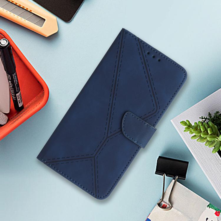 For Motorola Edge 60 5G Stitching Embossed Leather Phone Case(Blue) - free shipping - PMC TechLife - Order now!
