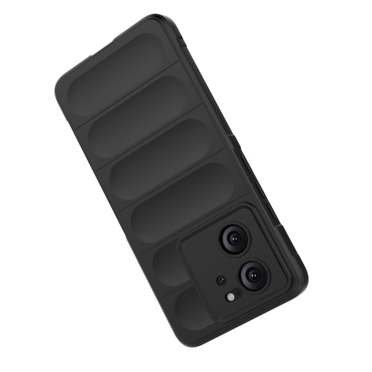For Xiaomi Redmi K60 Ultra Magic Shield TPU + Flannel Phone Case(Dark Blue) - Redmi K60 Ultra Cases by PMC TechLife | Online Shopping South Africa | PMC TechLife | Buy Now Pay Later Mobicred