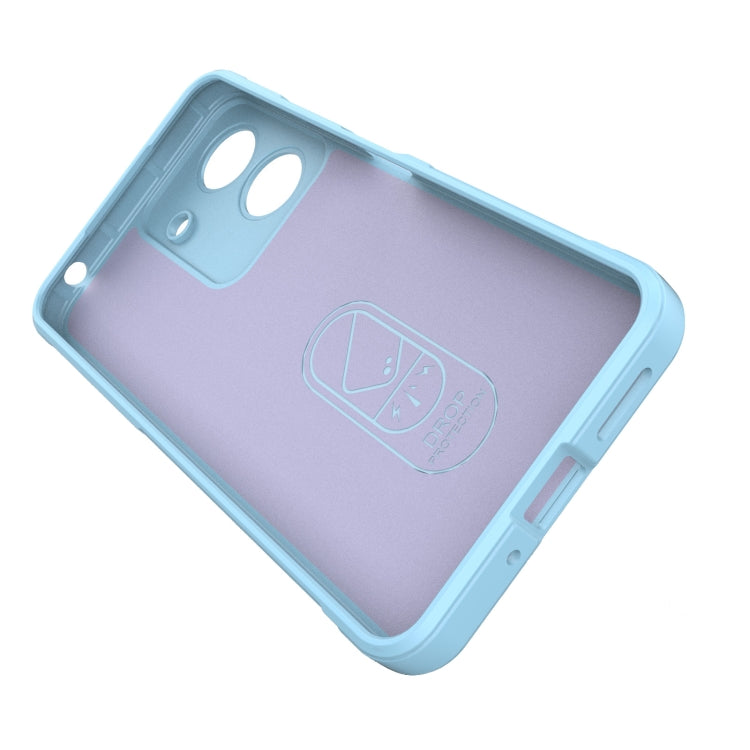 For Xiaomi Redmi 13C 4G Global Magic Shield TPU + Flannel Phone Case(Red) - 13C Cases by PMC TechLife | Online Shopping South Africa | PMC TechLife | Buy Now Pay Later Mobicred