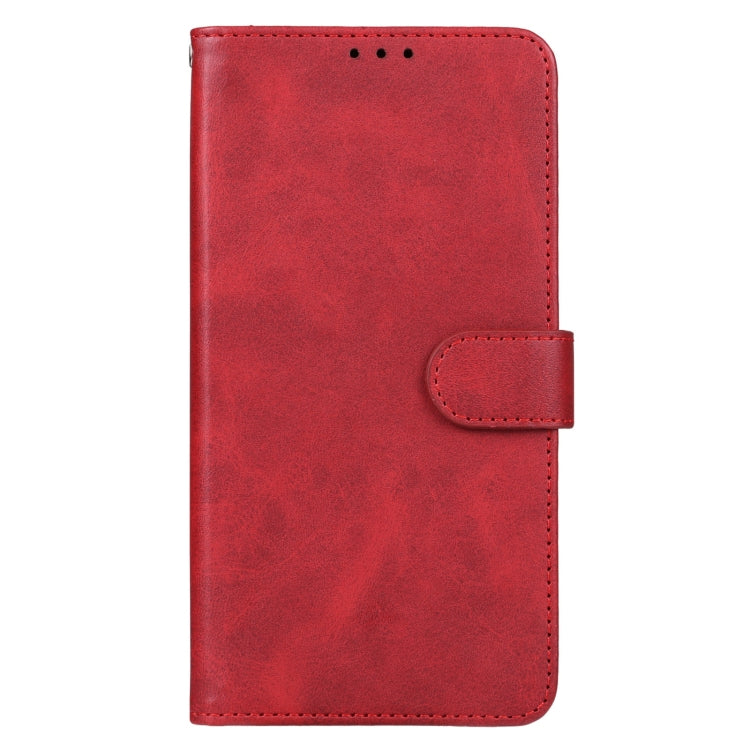 For Honor X6a Leather Phone Case(Red) - Honor Cases by PMC Jewellery | Online Shopping South Africa | PMC Jewellery | Buy Now Pay Later Mobicred