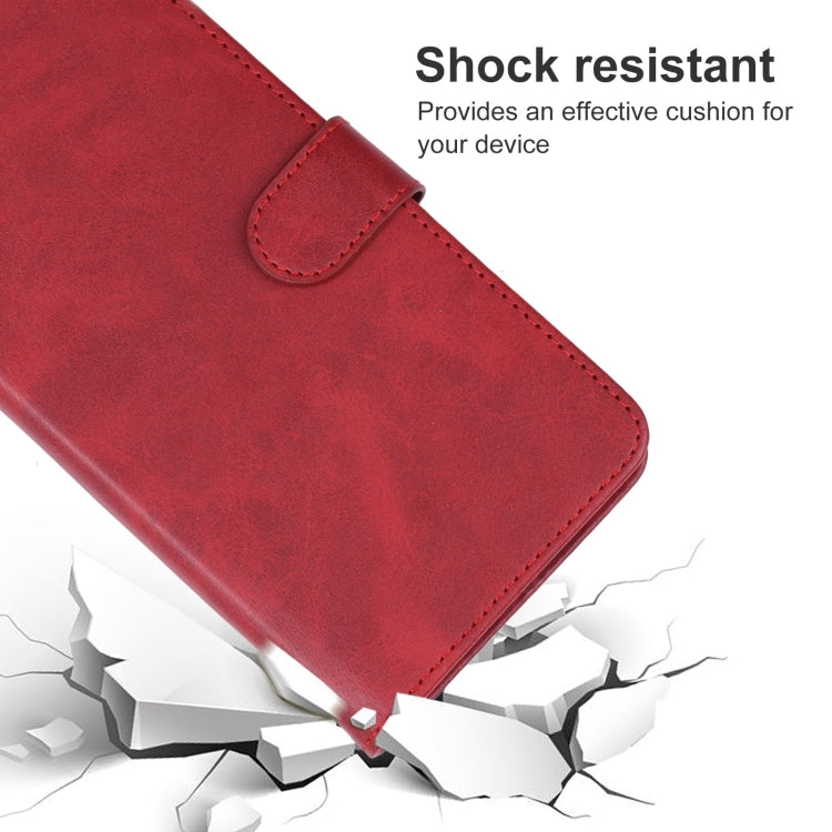 For Xiaomi Redmi Note 12R Leather Phone Case(Red) - free shipping - PMC TechLife - Order now!