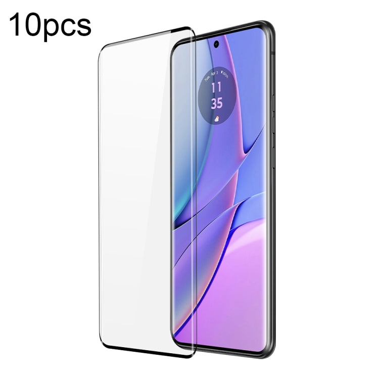 For Motorola Moto Edge 40 / 40 Neo 10pcs DUX DUCIS 0.33mm 9H Medium Alumina Tempered Glass Film - Motorola Tempered Glass by DUX DUCIS | Online Shopping South Africa | PMC Jewellery | Buy Now Pay Later Mobicred