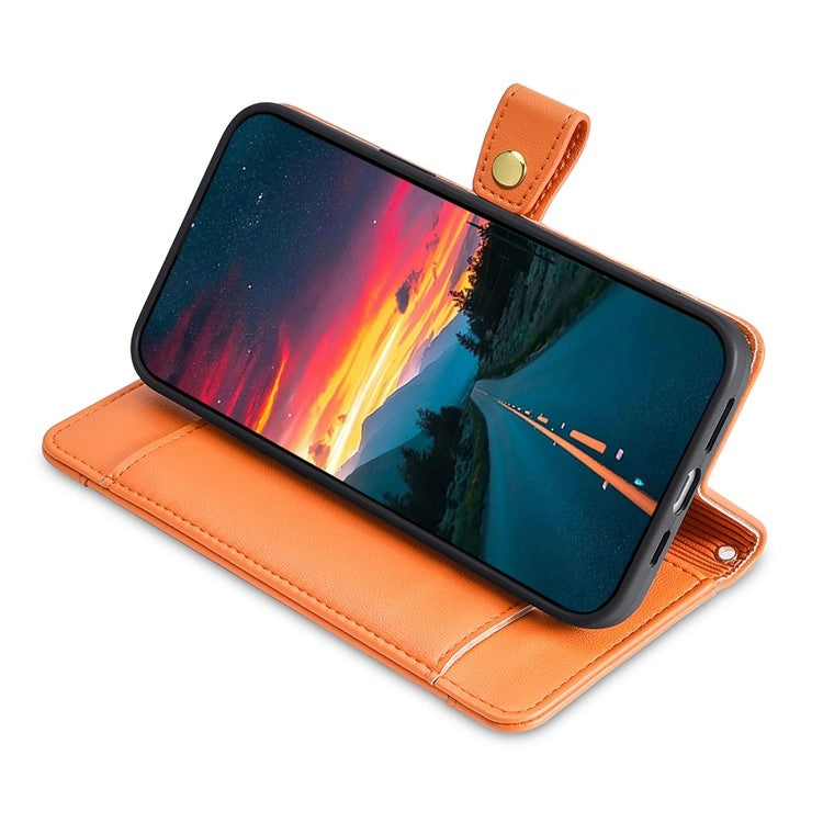 For Honor 200 5G Sheep Texture Cross-body Zipper Wallet Leather Phone Case(Orange) - Honor Cases by PMC TechLife | Online Shopping South Africa | PMC TechLife | Buy Now Pay Later Mobicred