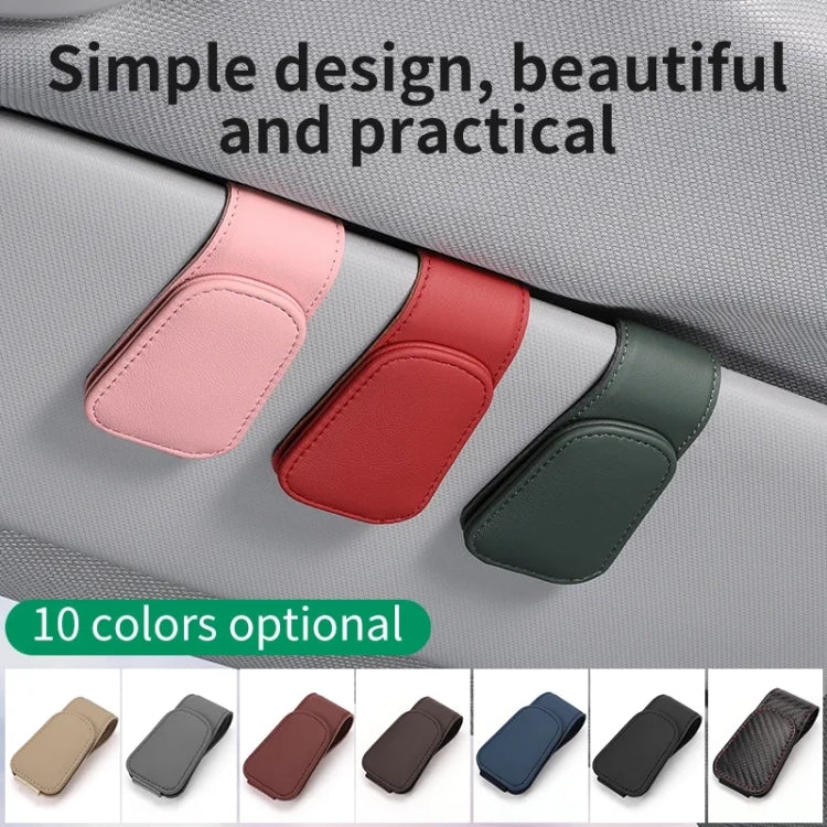 Car Sun Visor Glasses Holder Multifunctional Card Clip Storage Rack(Black) - Sunglasses & Glasses Clips by PMC TechLife | Online Shopping South Africa | PMC TechLife | Buy Now Pay Later Mobicred