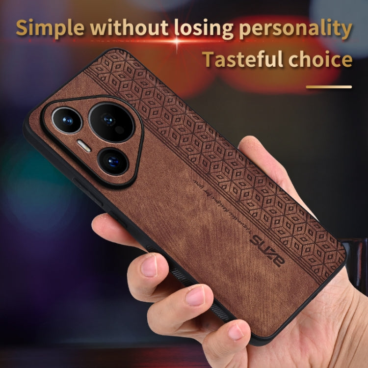 For Huawei Pura 70 Pro AZNS 3D Embossed Skin Feel Phone Case(Sapphire Blue) - Huawei Cases by AZNS | Online Shopping South Africa | PMC Jewellery | Buy Now Pay Later Mobicred