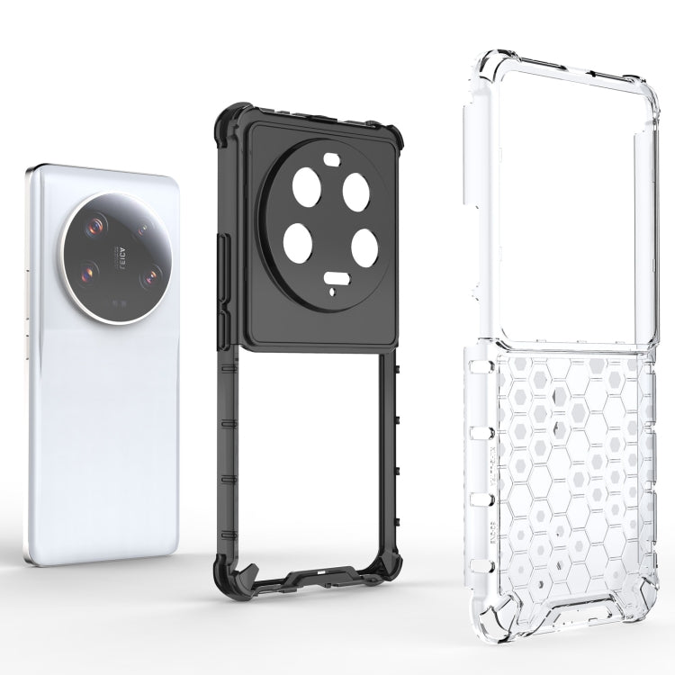 For Xiaomi 13 Ultra Shockproof Honeycomb PC + TPU Phone Case(Blue) - 13 Ultra Cases by PMC TechLife | Online Shopping South Africa | PMC TechLife | Buy Now Pay Later Mobicred