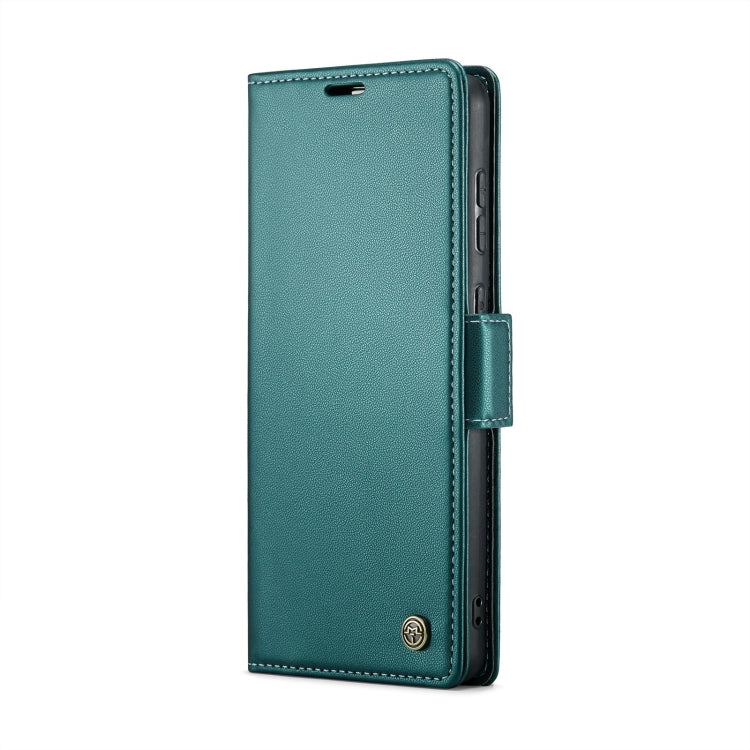 For Samsung Galaxy A70/A70s CaseMe 023 Butterfly Buckle Litchi Texture RFID Anti-theft Leather Phone Case(Pearly Blue) - Galaxy Phone Cases by CaseMe | Online Shopping South Africa | PMC Jewellery | Buy Now Pay Later Mobicred