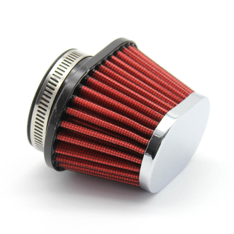 60mm XH-UN073 Mushroom Head Style Car Modified Air Filter Motorcycle Exhaust Filter(Red) - free shipping - PMC TechLife - Order now!