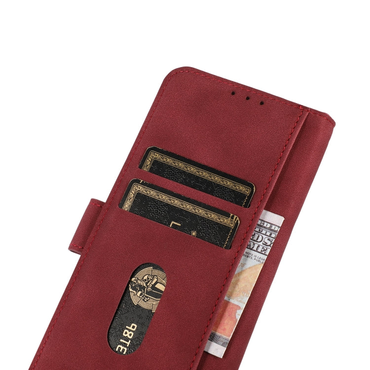 For Xiaomi Redmi Note 13 KHAZNEH Matte Texture Leather Phone Case(Red) - Xiaomi Cases by PMC TechLife | Online Shopping South Africa | PMC TechLife | Buy Now Pay Later Mobicred