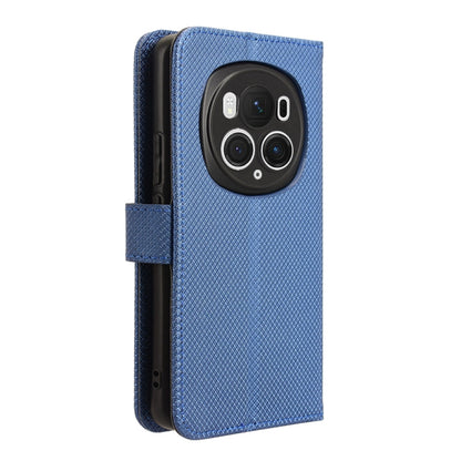 For Honor Magic6 Pro Diamond Texture Leather Phone Case(Blue) - Honor Cases by PMC Jewellery | Online Shopping South Africa | PMC Jewellery | Buy Now Pay Later Mobicred