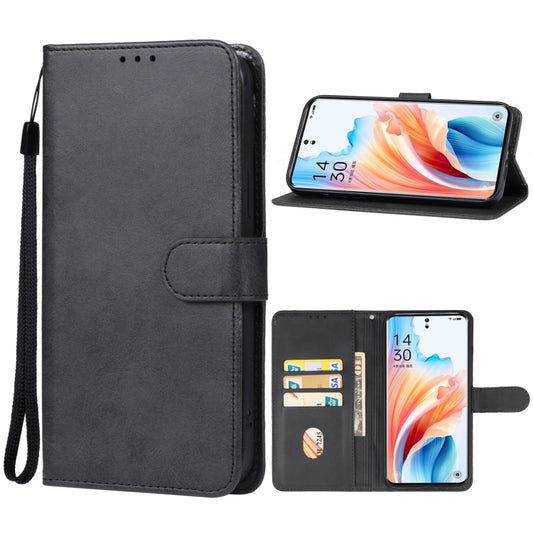 For OPPO A2 Pro Leather Phone Case(Black) - A2 Pro Cases by PMC Jewellery | Online Shopping South Africa | PMC Jewellery | Buy Now Pay Later Mobicred
