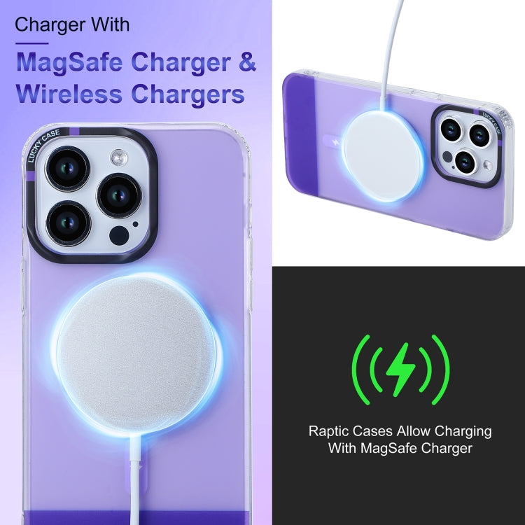 For iPhone 11 Pro Max PC + TPU IMD MagSafe Magnetic Phone Case(Blue) - iPhone 11 Pro Max Cases by PMC TechLife | Online Shopping South Africa | PMC TechLife | Buy Now Pay Later Mobicred